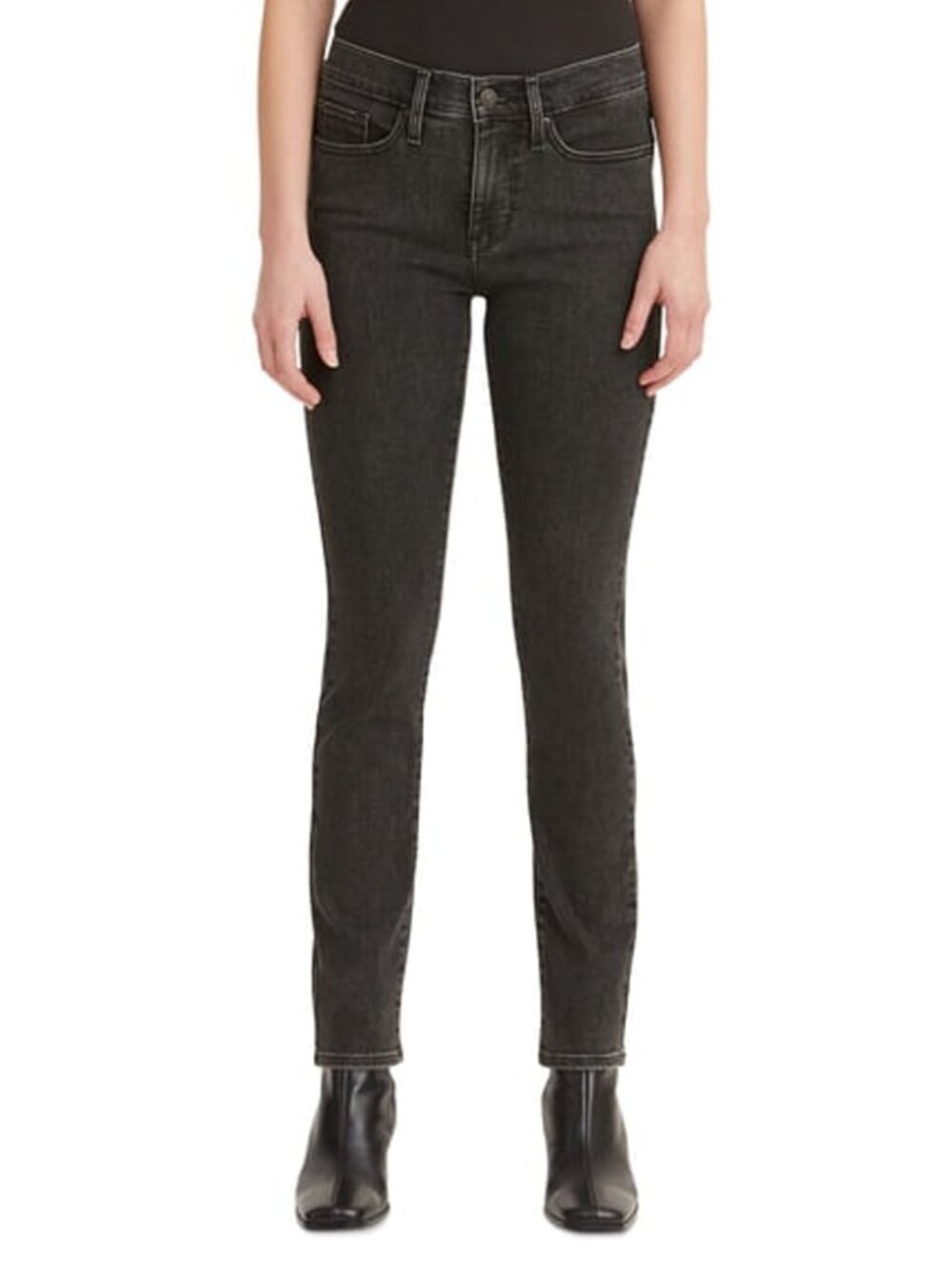 Levi's 311 Shaping Skinny Jeans in Washed Black - sz 31 (12)